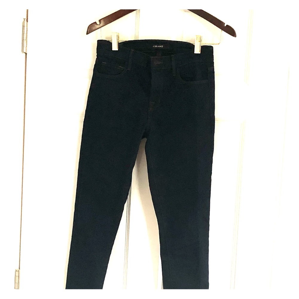 J brand dark blue skinny jeans